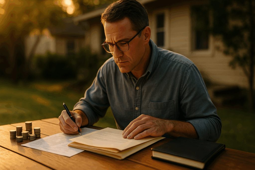 A conceptual image of a guardian managing a ward's assets, reflecting the importance of careful asset management.