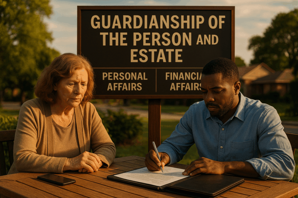 Guardianship of the Person and Estate