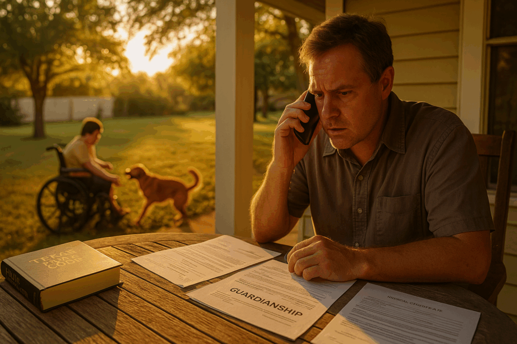 Obtaining Guardianship of an Adult Child in Texas